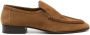 The Row Soft suède loafers Bruin - Thumbnail 1