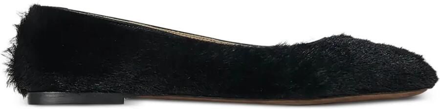 The Row Ballerina's met bont Zwart
