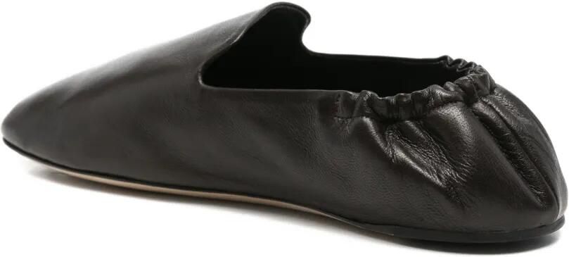 The Row Casa slippers met elastische hak Bruin - Foto 3