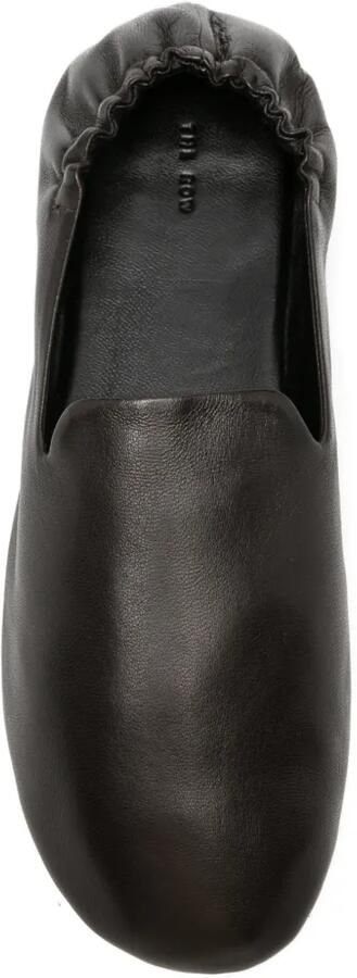 The Row Casa slippers met elastische hak Bruin - Foto 2