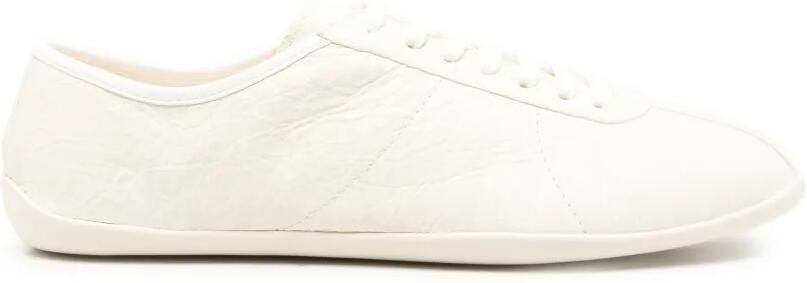 The Row Clement leren sneakers Beige