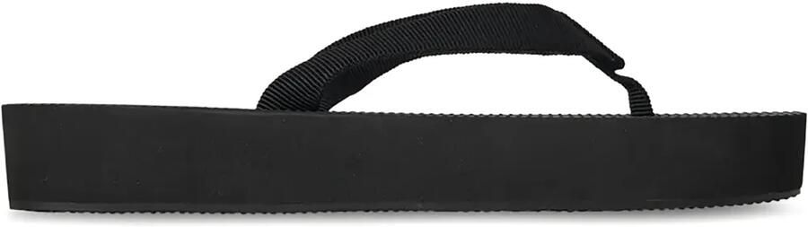 The Row Dune teenslippers Zwart