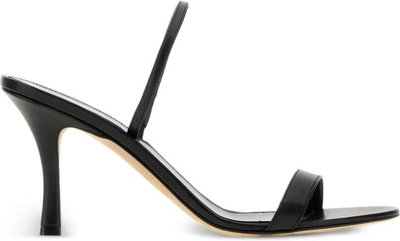 The Row Ella slingback sandalen Zwart