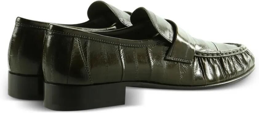 The Row Getextureerde loafers Groen - Foto 3