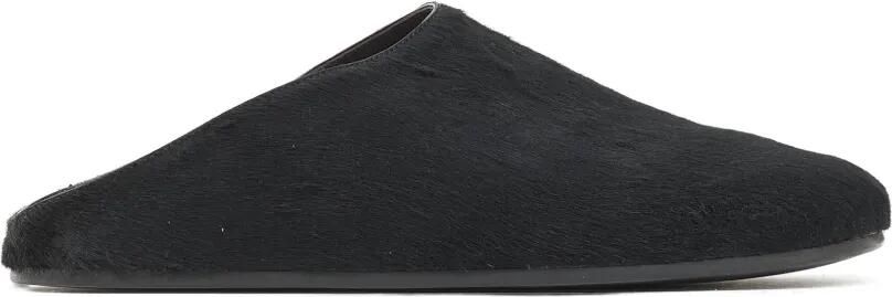 The Row Hudson slipper Zwart