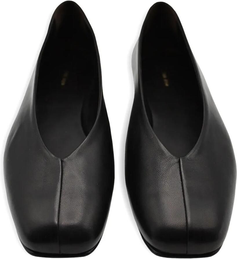 The Row Leren ballerina's Zwart - Foto 2