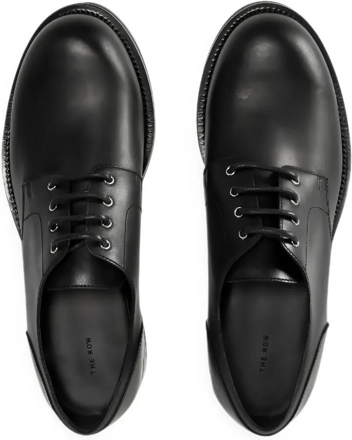 The Row Leren Derby schoenen Zwart - Foto 2