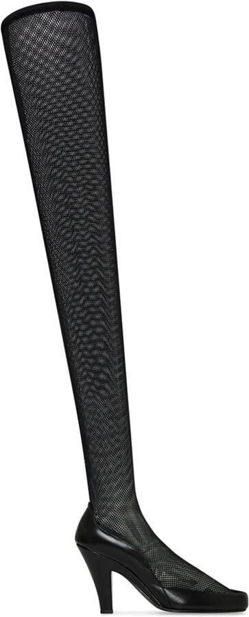 The Row Leren pumps Zwart