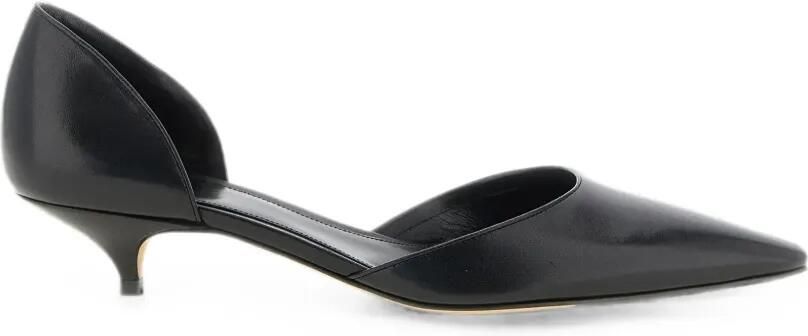 The Row Liisa D'Orsay kitten pumps Zwart