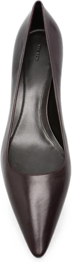 The Row Liisa leren pumps met puntige neus Bruin - Foto 4