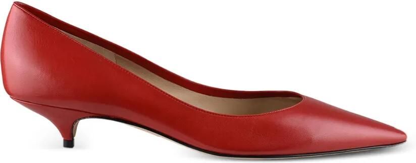 The Row Liisa leren pumps Rood