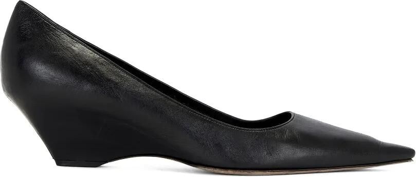 The Row Liisa Wedge pumps met hak Zwart