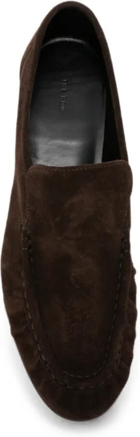 The Row Loafers met ronde neus Bruin - Foto 4
