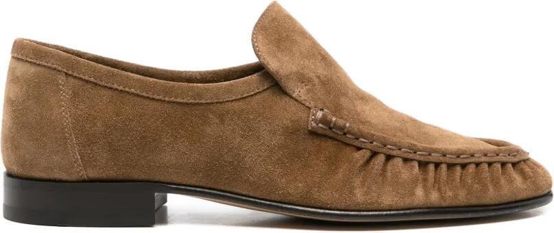 The Row Loafers met ruches Bruin