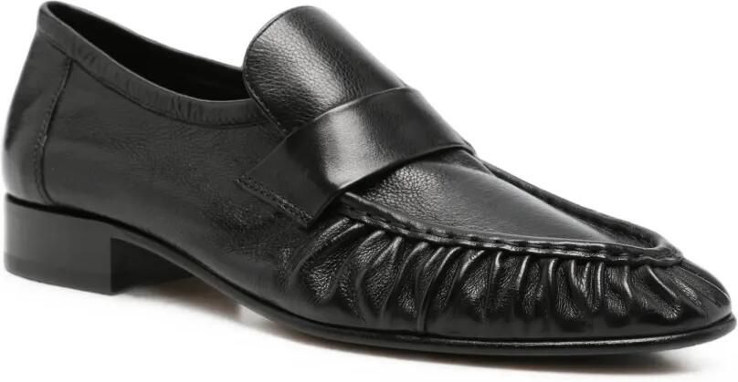 The Row Loafers met ruches Zwart - Foto 2