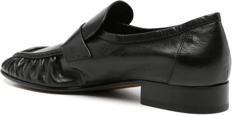 The Row Loafers met ruches Zwart - Foto 3