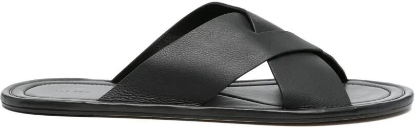 The Row Malick sandalen met gekruiste bandjes Zwart