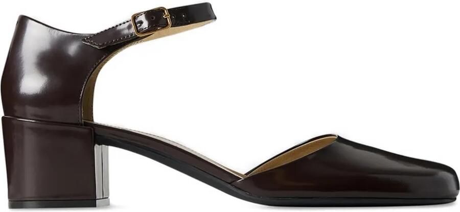 The Row Penelope pumps met enkelbandje Bruin