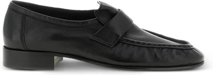 The Row Soft loafers Zwart