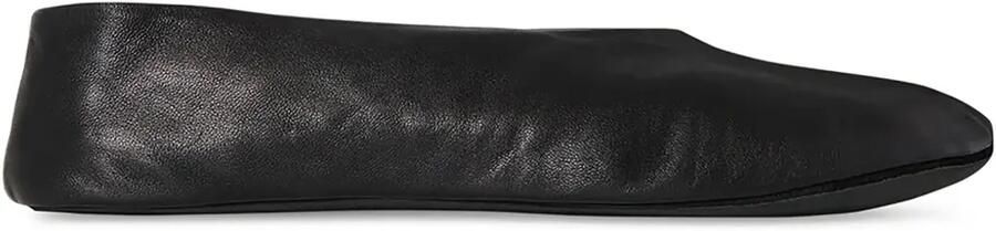 The Row Stella slippers Zwart