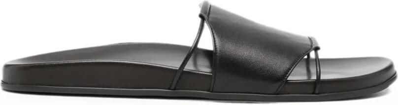 The Row Vivienne slippers Zwart