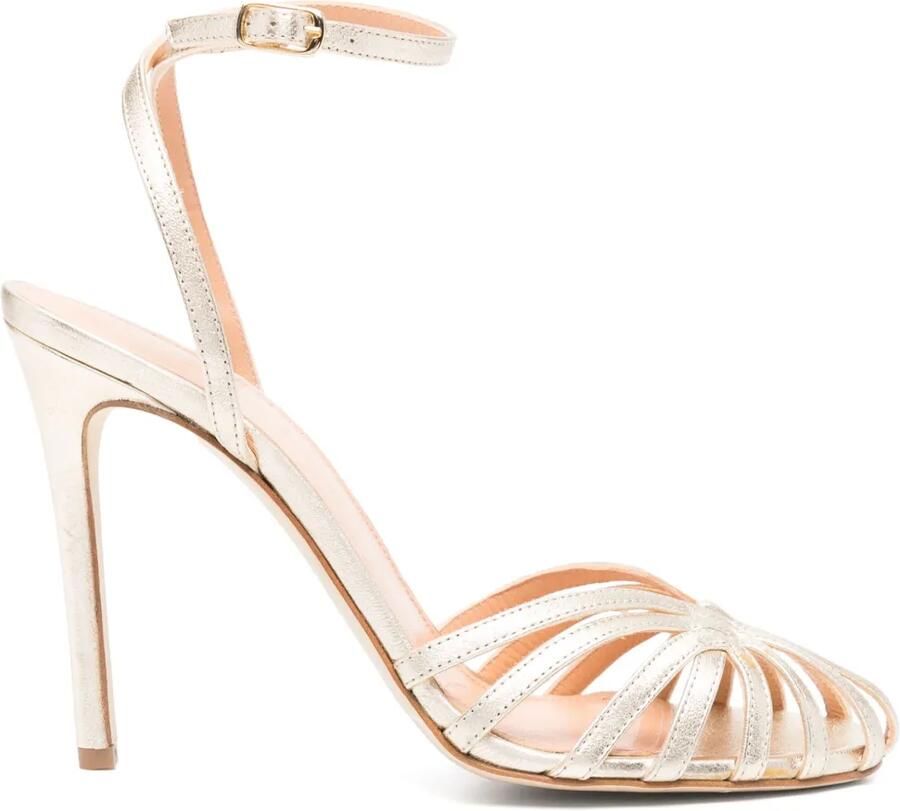The Seller 110 mm Seller sandalen Goud