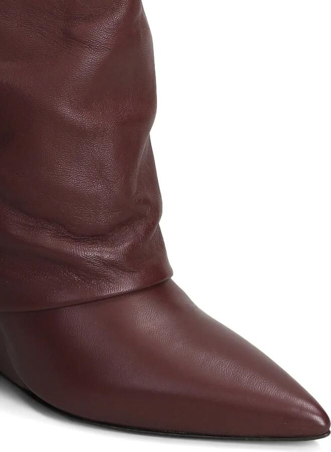 The Seller Laarzen met puntige neus en sleehak Rood - Foto 3