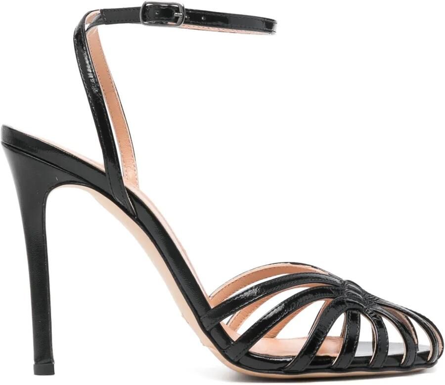 The Seller Leren sandalen Zwart