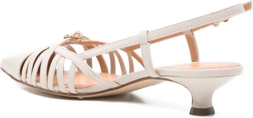 The Seller Leren slingback pumps Beige - Foto 2