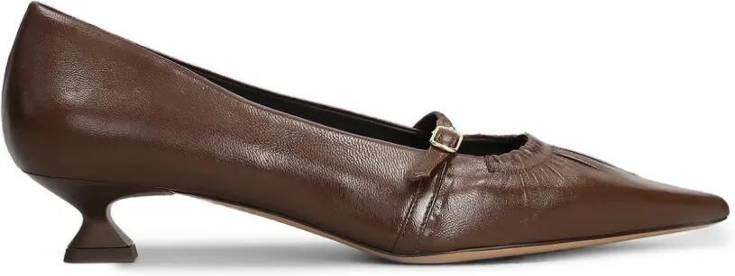 The Seller Pumps met gesp Bruin