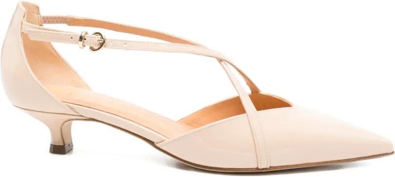 The Seller Pumps met kruisbandjes Beige