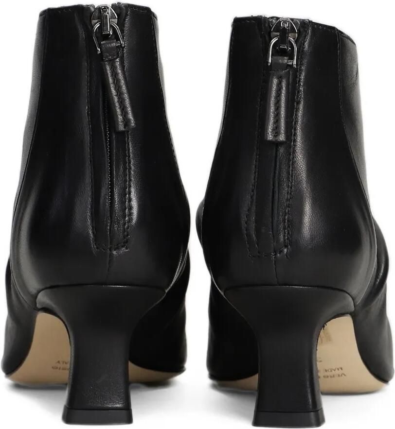 The Seller ruched pointed-toe ankle boots Zwart - Foto 2