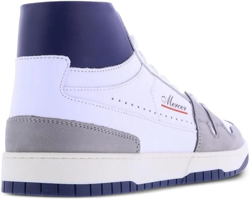 TheMercer. Brooklyn high-top sneakers met vlakken Wit - Foto 3