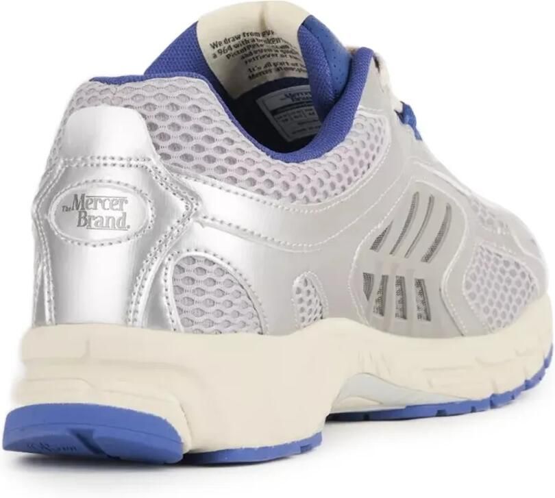 TheMercer. Re-Run EVO sneakers met mesh vlakken Zilver - Foto 2