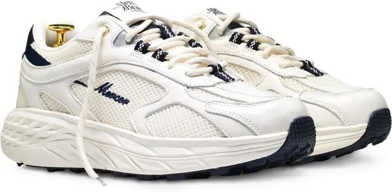 TheMercer. Re-Run Max Evo low-top sneakers met mesh vlakken Wit - Foto 4