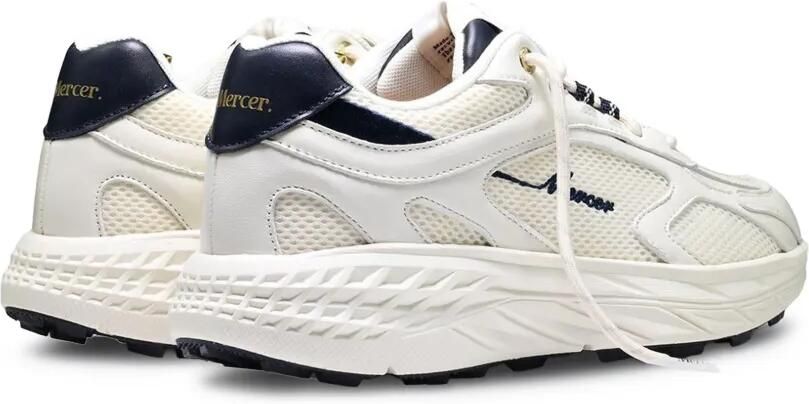 TheMercer. Re-Run Max Evo low-top sneakers met mesh vlakken Wit - Foto 3