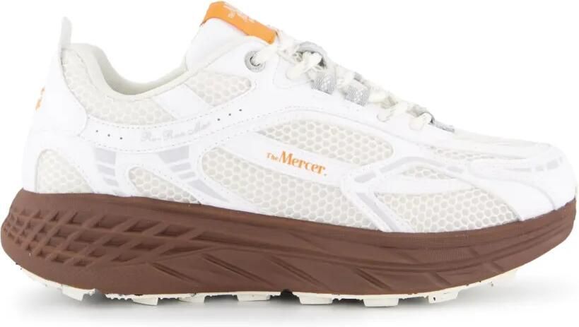 TheMercer. Re-Run Max low-top sneakers met logo-print Wit - Foto 4