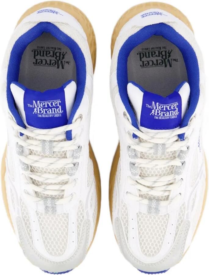 TheMercer. Re-Run Max mesh sneakers Wit - Foto 3