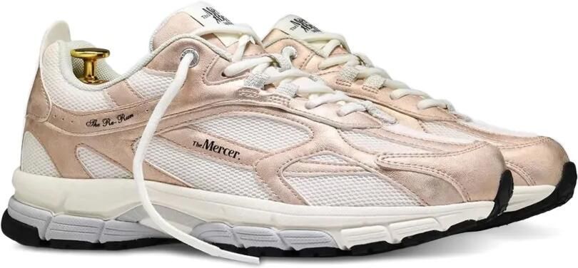 TheMercer. Re-Run metallic sneakers Beige - Foto 4