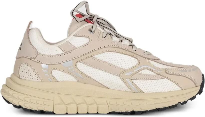 TheMercer. Re-Run panelled mesh sneakers Beige - Foto 1