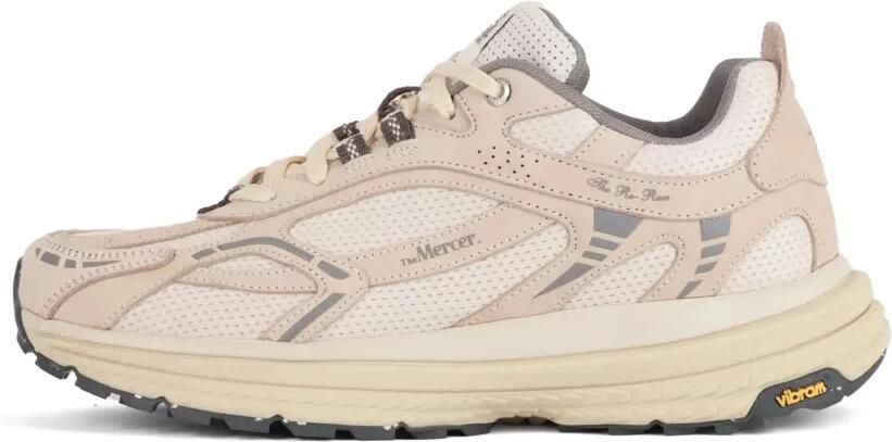TheMercer. Re-Run sneakers met mesh vlakken Beige - Foto 4