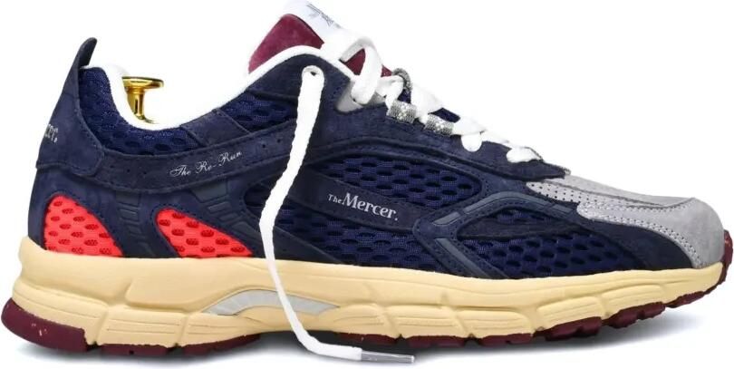 TheMercer. Re-Run suède sneakers Blauw