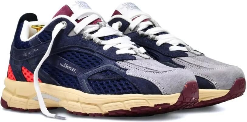 TheMercer. Re-Run suède sneakers Blauw - Foto 2