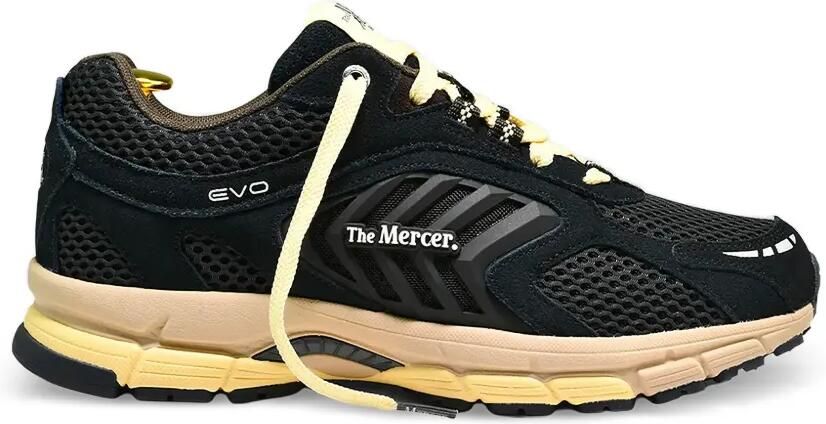 TheMercer. The Re-Run EVO sneakers met mesh vlak Grijs