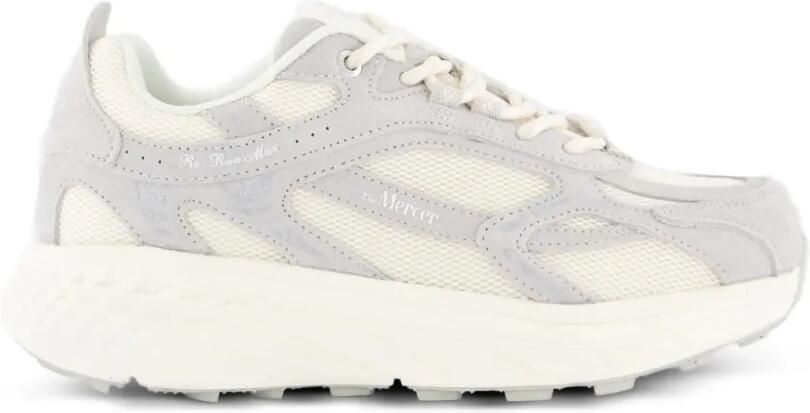 TheMercer. The Re-Run Max low-top sneakers met suède vlakken Grijs - Foto 3