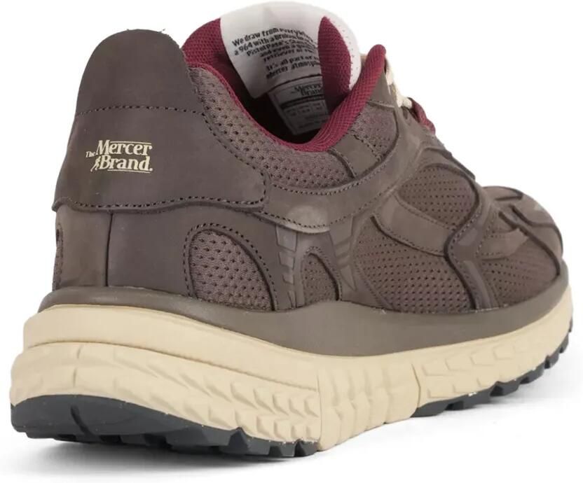 TheMercer. The Re-Run mesh sneakers Bruin - Foto 2