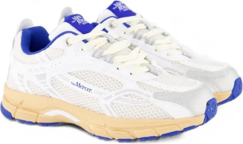 TheMercer. The Re-Run mesh sneakers Wit