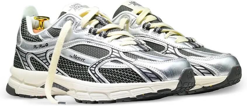 TheMercer. The Re-Run mesh sneakers Zilver - Foto 3