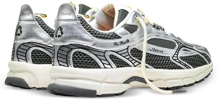 TheMercer. The Re-Run mesh sneakers Zilver - Foto 2