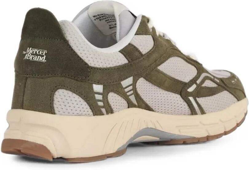 TheMercer. The Re-Run sneakers met vlakken Groen - Foto 3